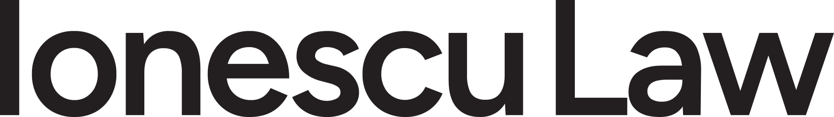 Textul IonescuLaw scris cu font negru reprezentand logo-ul site-ului ionesculaw.ro, avocati penalisti din Bucuresti